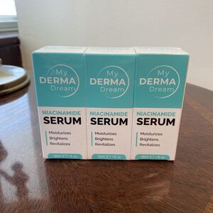 My DERMA Dream Niacinamide Serum 3 Pack 1 Fl Oz Each Sealed Lot Set Exp 06/08/26